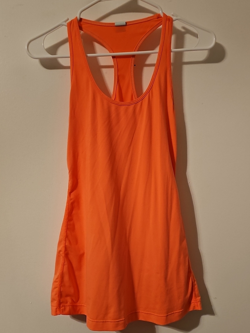 Bright Orange Racerback Women's Tank Top